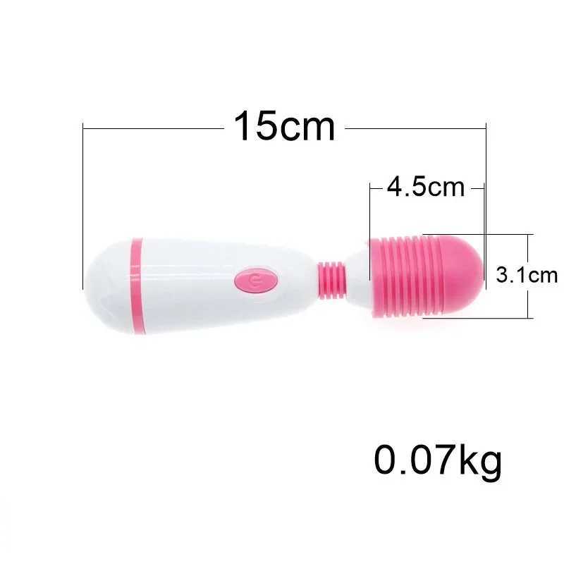 Modes AV Magic Wand Vibrator Female For Women Powerful Clitoris Stimulator Masturbator Goods Sex Toys For AdultsXJ250311