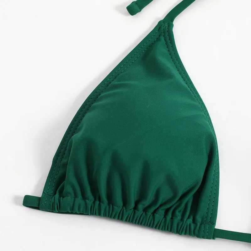 Womens Sexy Swim Bikini And Short Set Summer Suspender Triangle Split Light Three Piece Cool Swimsuit With Cover Up For SwimwearT250310