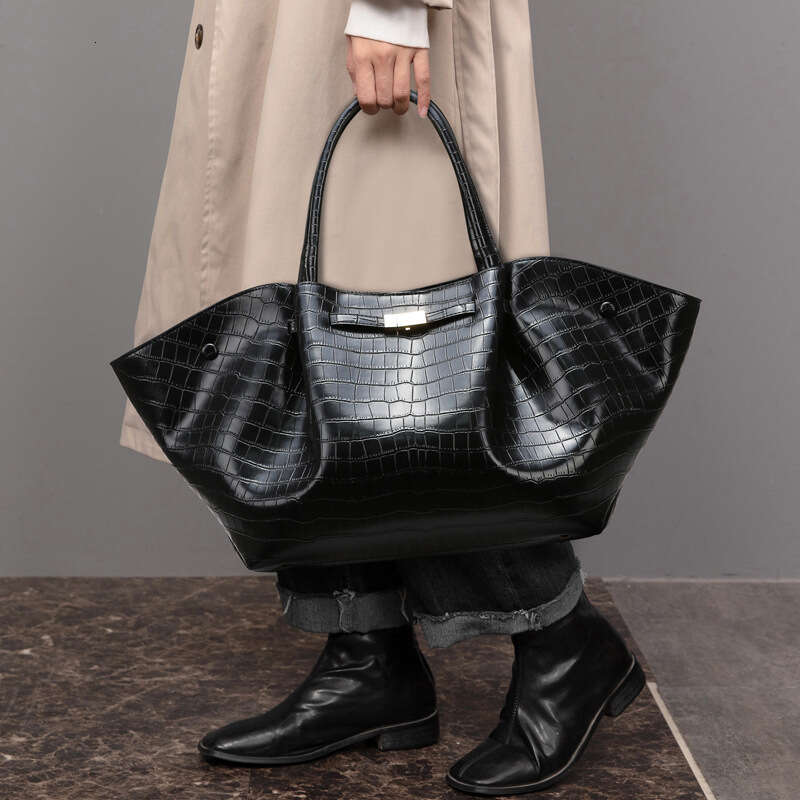 Women's Bags Hot selling with stone patterned wings, capacity, high-end feel, tote bag, fashionable texture, large bag for women