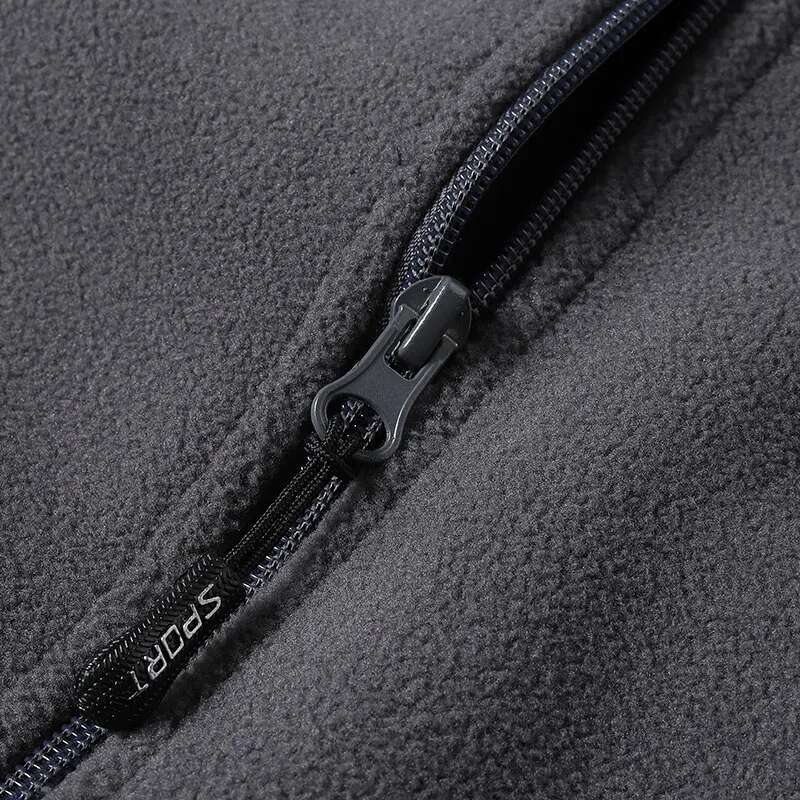 Winter Fleece Hiking Jacket Windbreaker For Men Sportswear Wool Ing Thickened Warm Men's Coat Plus Size Overcoat