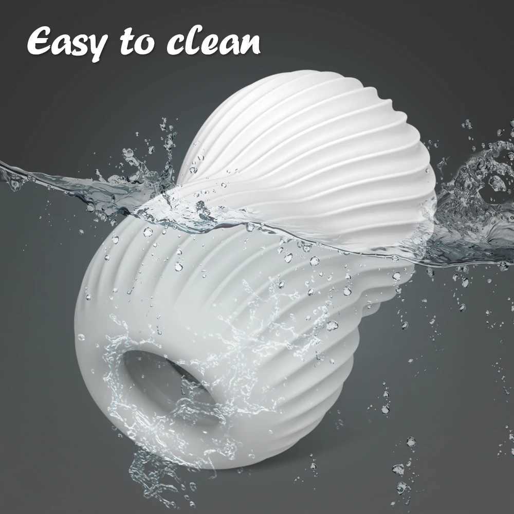 Manual Male Masturbation Goods Open-ended Silicone Stretchable Masturbator for Men Pocket Pussy Sex Toy for MenXJ250311