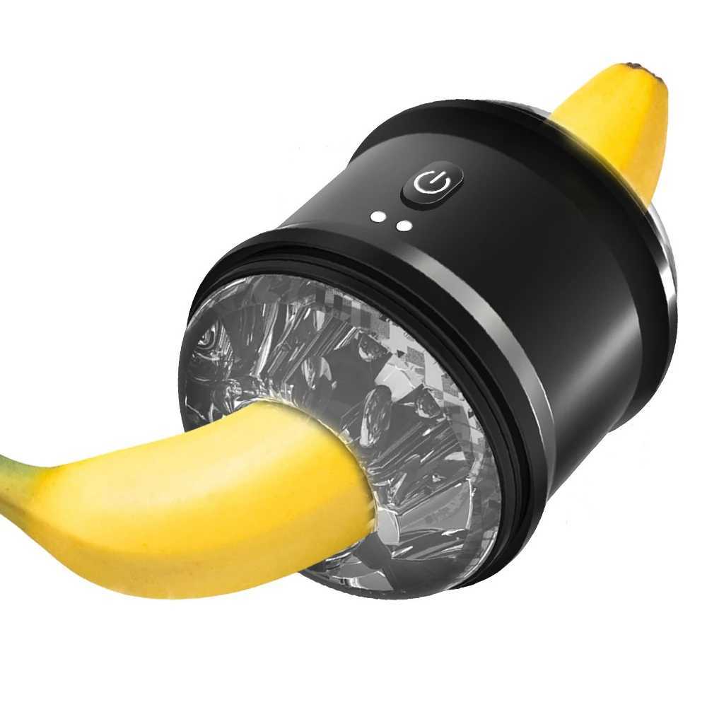 Dual Open-ended Automatic Male Masturbator Powerful Vibrating Masturbation Waterproof Sex Toy Adult Goods Men W250311