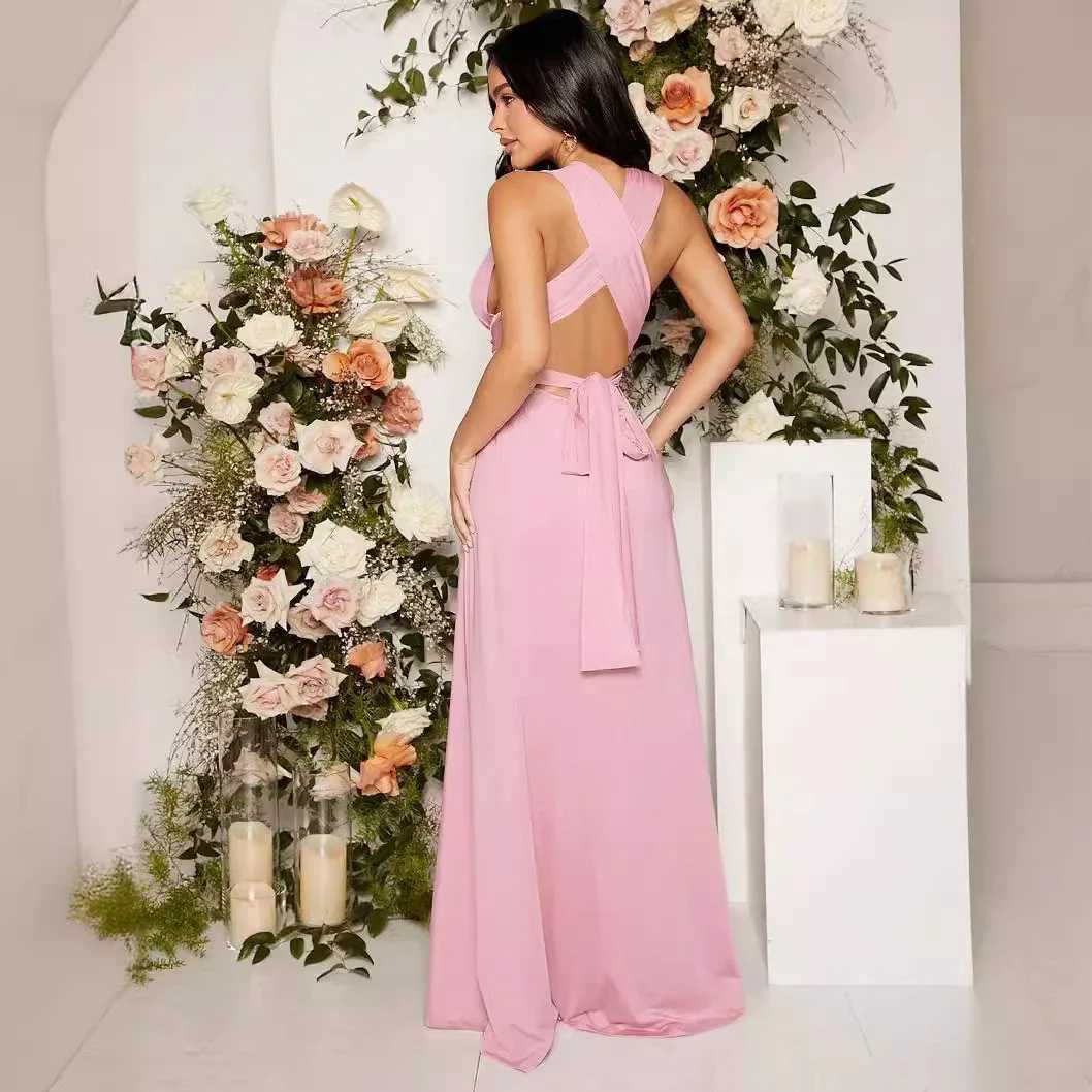 Maternity Dress Elegant Temperature Evening Dress Sexy Lace Solid Color Maternity Dress Long Hot Mom Dress X250224