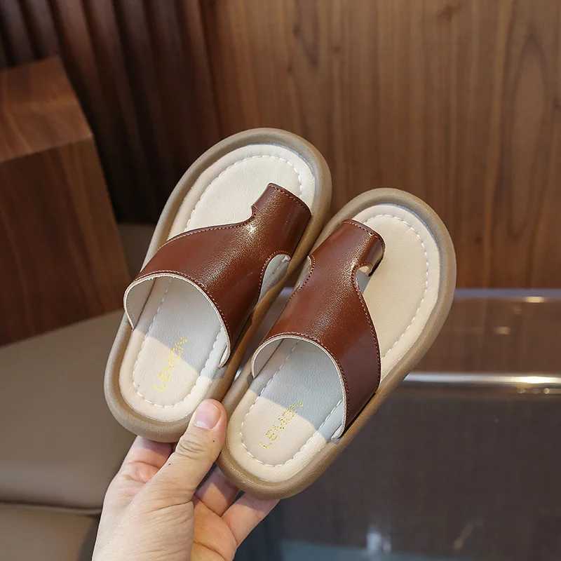 Children Slippers Summer New Girls Slippers Fashion Cute Princess Sandals Boy Soft Bottom Comfortable Kids Outdoor Beach SandalsT250311