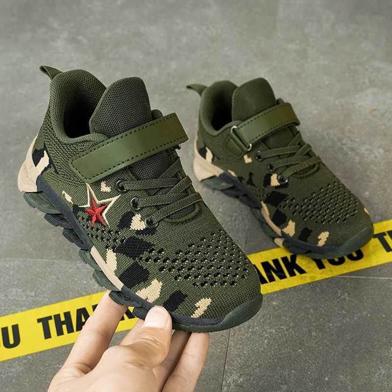 Kids Sneakers for Boys Walking School Shoes Lightweight Breathable Sport Athletic Outdoor Running Tennis Non Slip Size 28-39XJ250311