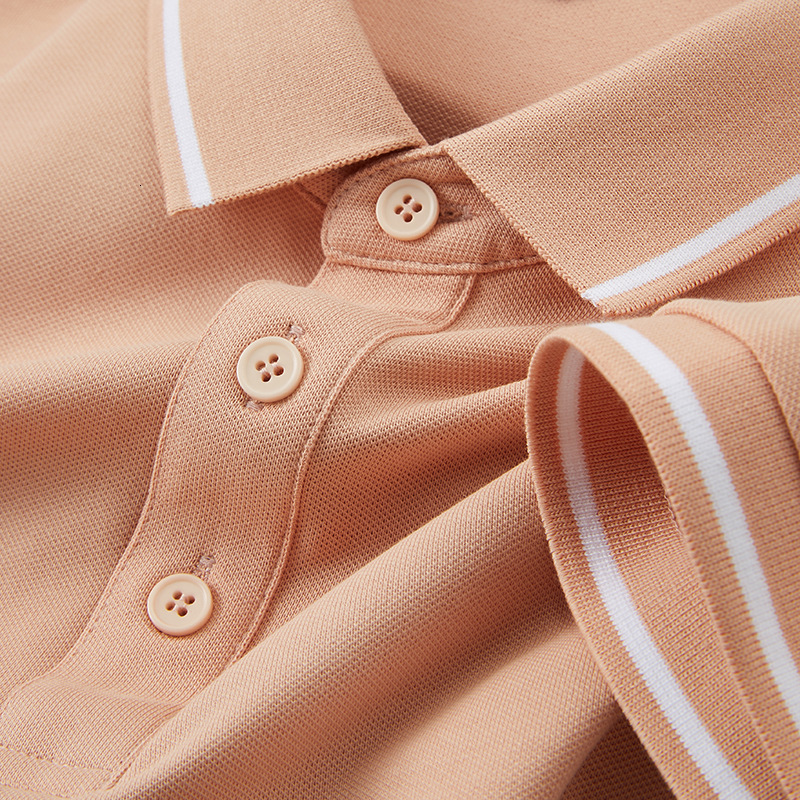 Short sleeved polo business casual high-end shirt collar T-shirt ice silk summer trend men's 5A antibacterial tracksuit