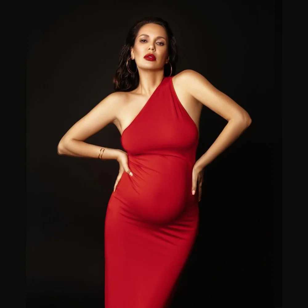 Baby Bathing Pregnant Dress Elegant Slimming Sleeveless Dress Photo Shooting Female Pregnant Dress Photography X250224