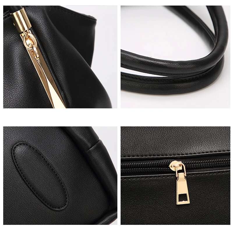 PU Leather Top-Handle Bag Ladies Shoulder Bags For Women 2024 Brand Designer Women Handbags Sac A Main Kabelka