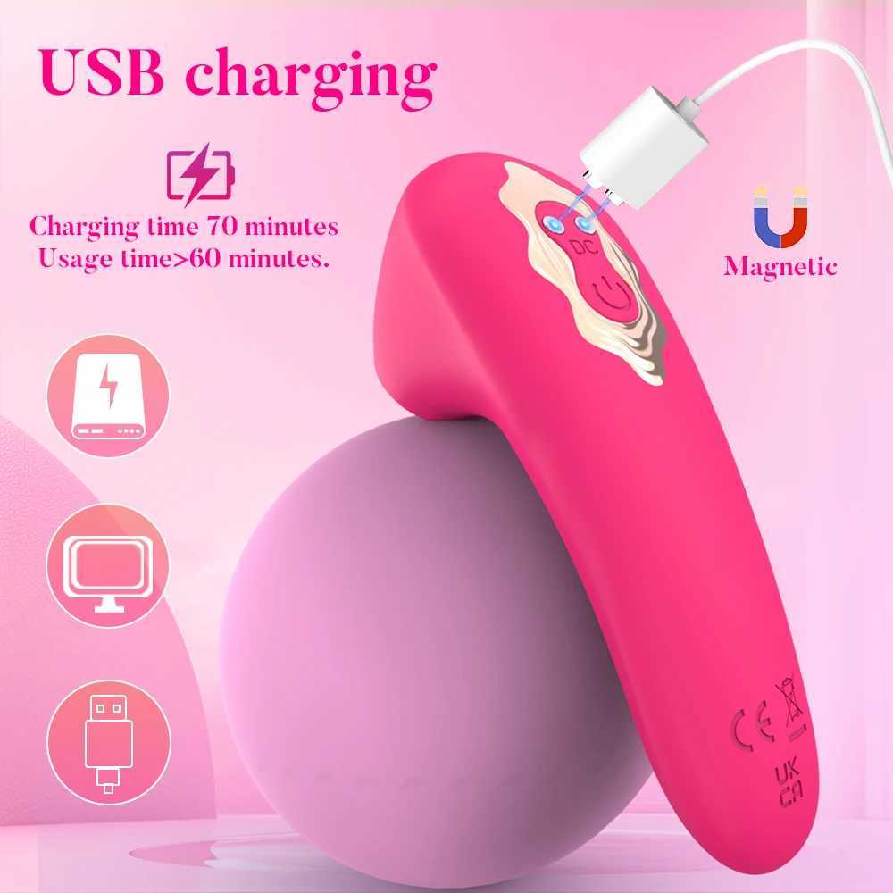 Powerful suction vibrator 10 suction mode G-spot oral labia stimulator Nipple vacuum massager sex toyXJ250311