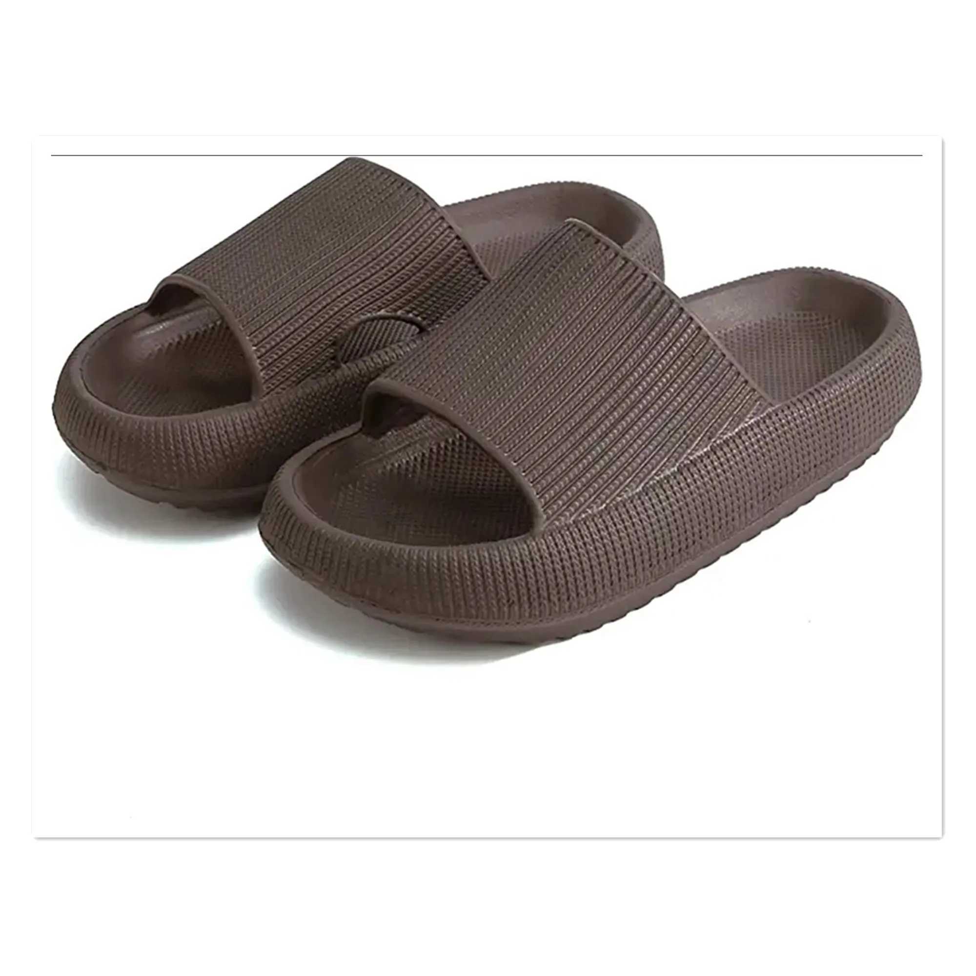 Childrens sandals and slippers Summer girl breathable baby indoor soft sole anti slip wear-resistant and fecal feeling slippT250311