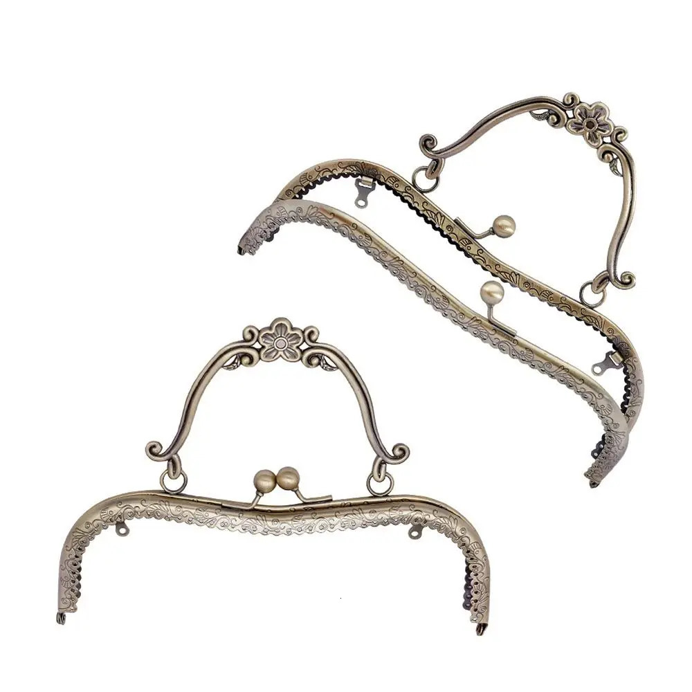 Purse Clasp Frame Bag Kiss Lock Metal for DIY Craft Making 250311