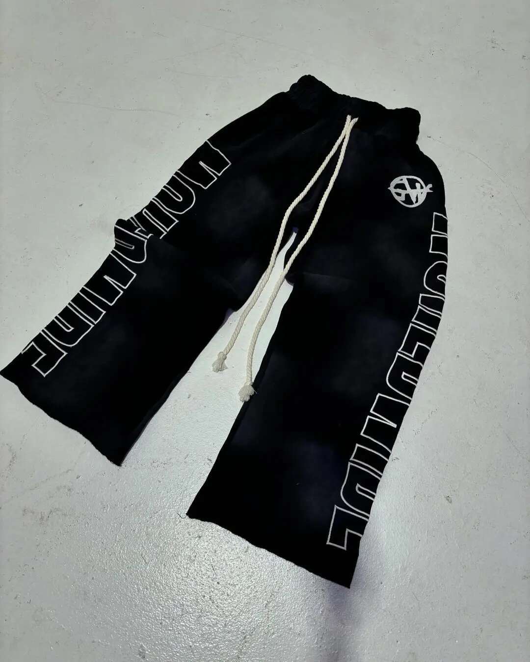 Y2k Retro High Street Black Women Sports Fashionable Ins Haruku Goth Casual Straight Leg Simple Jogging Pants