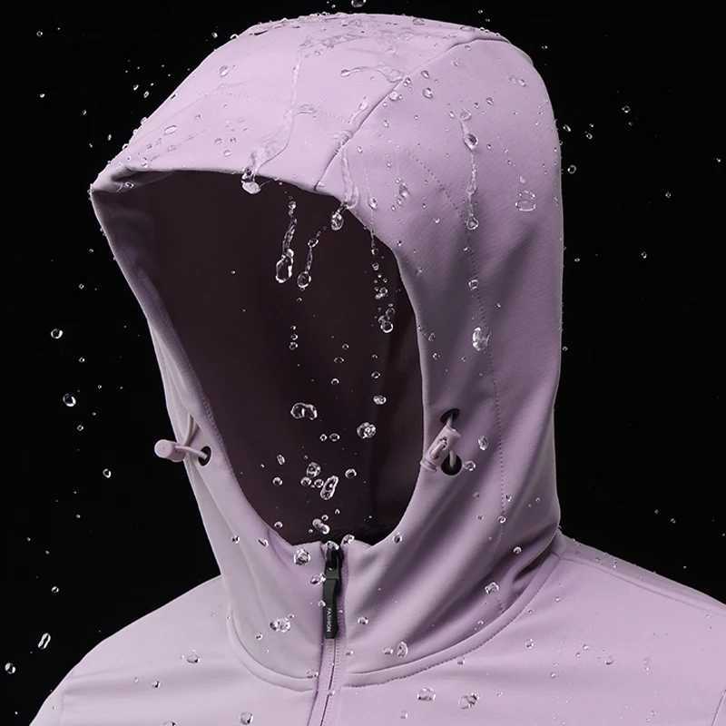 LNGXO Womens Winter Warm Fleece Jacket Waterproof Windproof SoftShell for Hiking Camping Climbing Skiing Outdoor Thermal CoatT250311