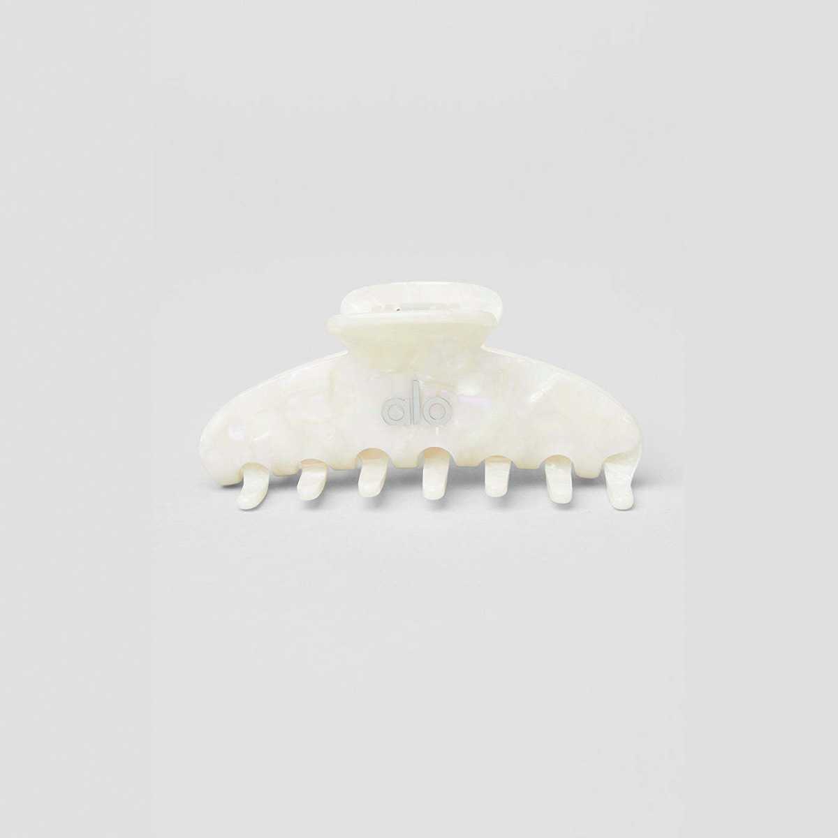 Clamps Hair Grip Metal Label Hair Accessories Female Double Ears Hollow Acetate Grip Clip Rear Head Top Clip Disc Hair Tail Clip H25311