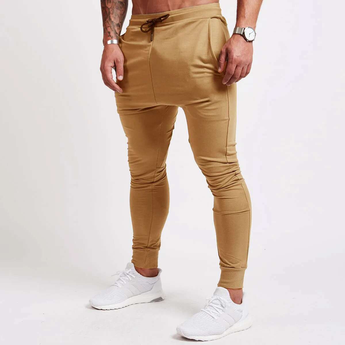 Men s Slim Fit Jogging Pants Tapered Sports Pants Fashionable Designer High quality Summer Pants Multifunctional Jogging Sports Casual Cotton Pants