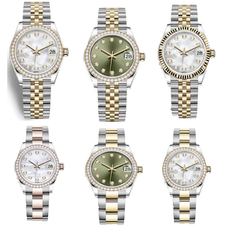 luxury Watch women Designer Master day diamond womens watch date Ladies Fashion Business Automatic Mechanical sapphire glass 316L stainless steel case 36MM 31MM