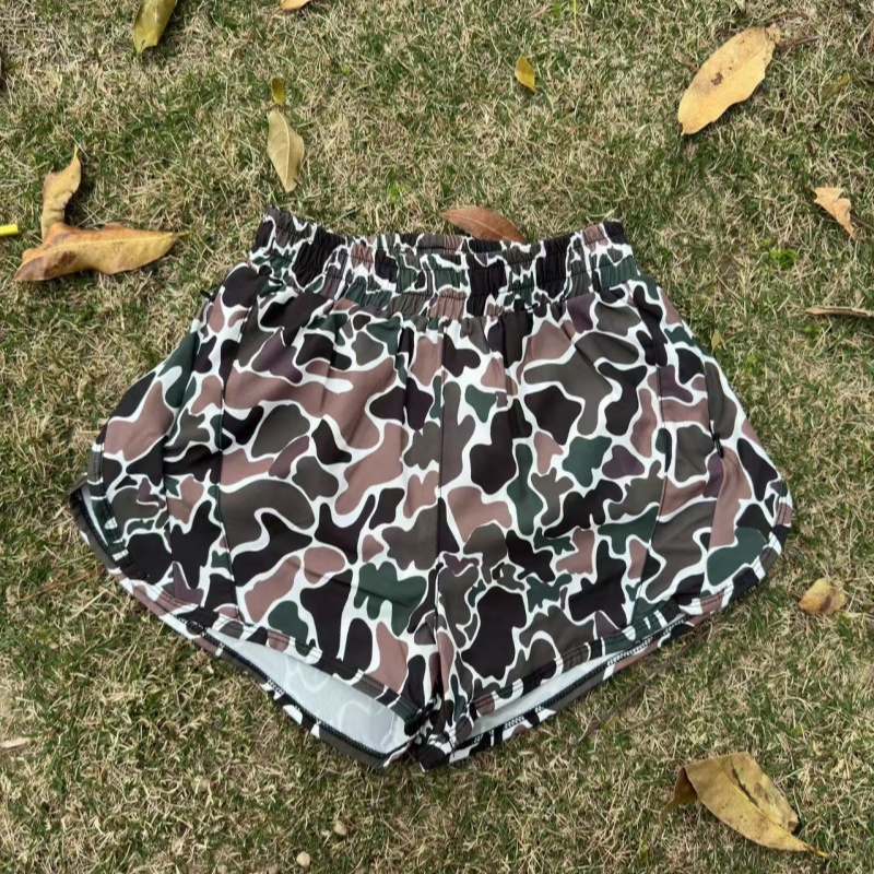 Uul4325 Audlt And Kids Yoga High Waist Shorts Exercise Short Fiess Wear Girls Running Elastic Adult Pants Sportswear Ed Drawstring
