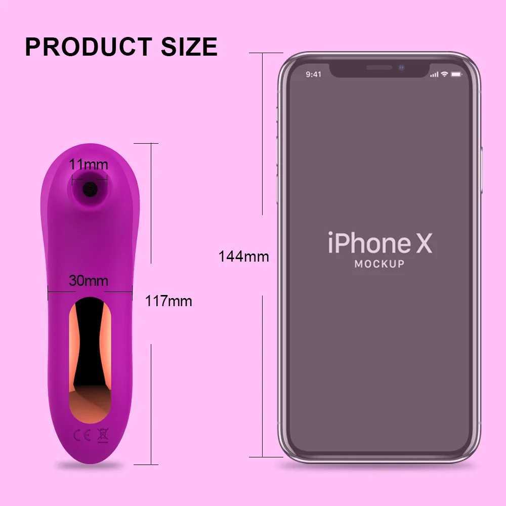 Clitoris Oral Sucker Vacuum Stimulator Vibrator Female Clit Sucking Nipple Vagina Sex Toys for Women Masturbator Adult ProductsXJ250311