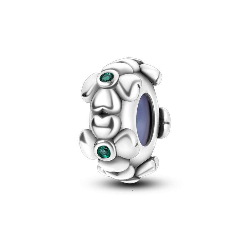 925 Sterling silver Plant Series Flower Charms beads Pendant DIY Accessories fit Bead Bracelet Necklace Making for women jewelry gift