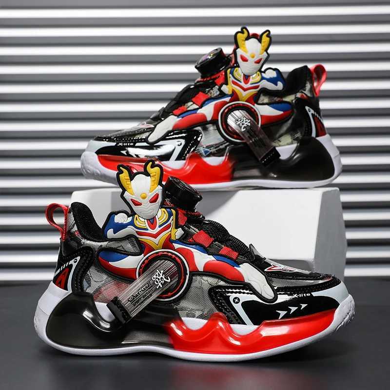 New sports and leisure running basketball shoes for children cross-border plus size popular internet celebritiesXJ250311