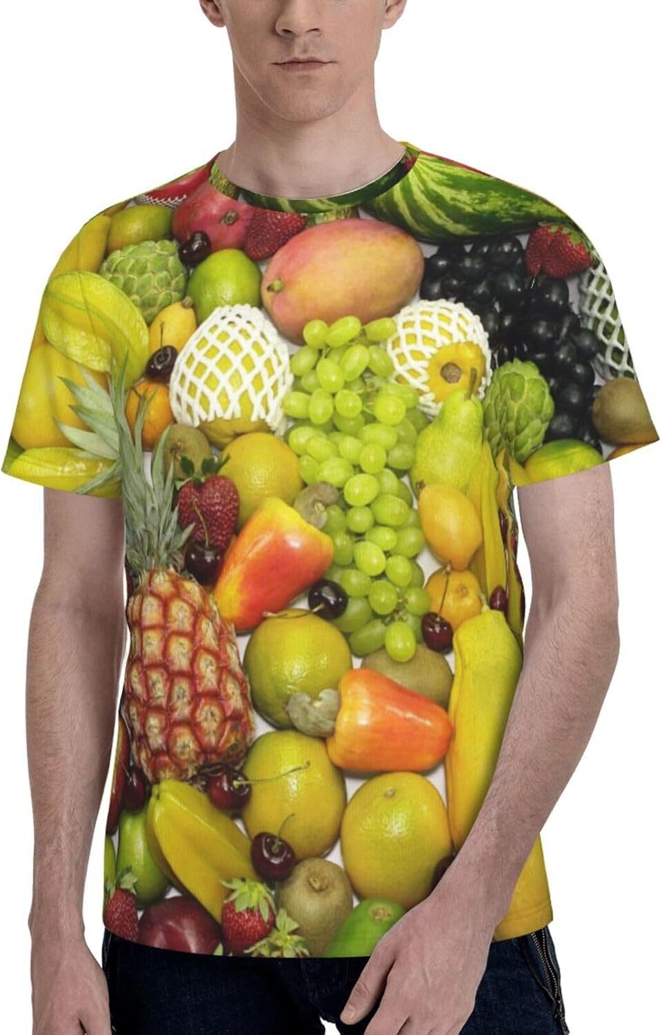 Mens T shirt 3D Tshirt Men Personalized Fruits T-Shirt tee Casual tops summer clothes colorful cool