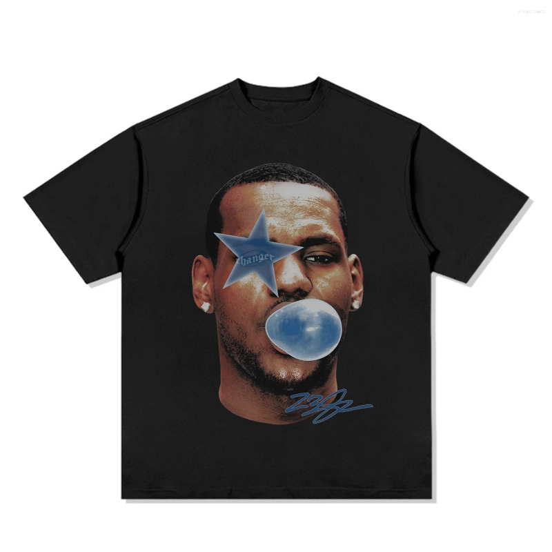 Men's T Shirts American Professional Basketball Star Printed Cotton Short Sleeve Fan Sports T-shirt Summer Casual Men And Women Tees