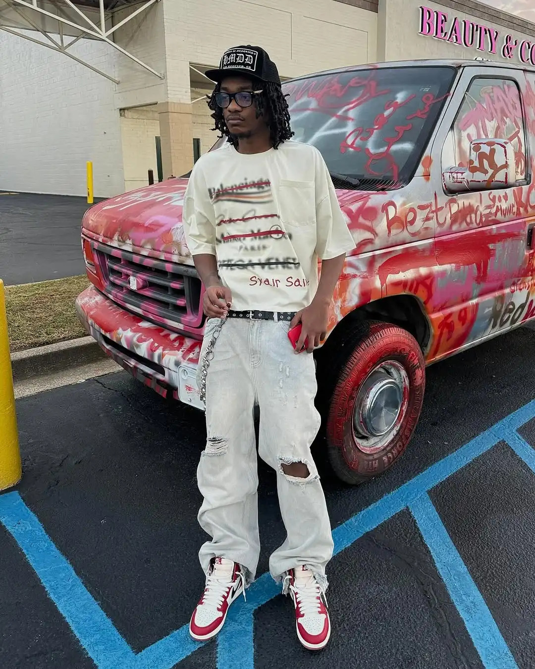 Gothic hip-hop letter pattern T-shirt Y2K clothing print oversized pure cotton T-shirt retro round neck short sleeved top 250310