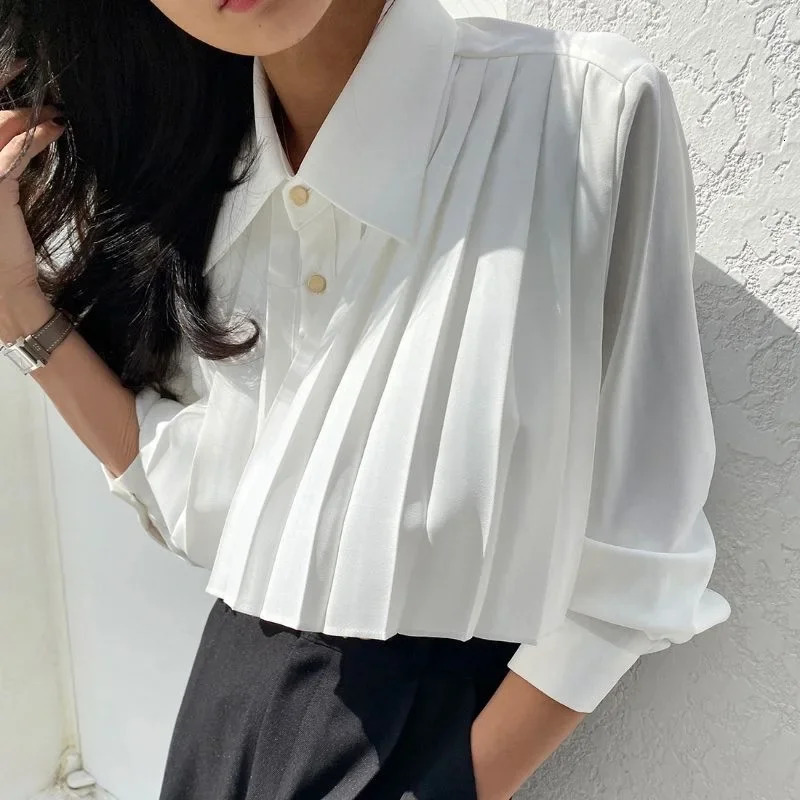 Niche Blackshirt Womens Korean Style Spring n Sensibility Cropped Top HighWaisted Versatile Shirt Sleeveless For Ladies 250311