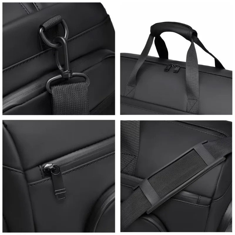 Minimalist Mens Waterproof Traver Bag High Quality y ner Duffle Large Capacity Shoulder with Shoe Compartment 250311
