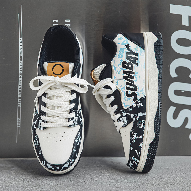 China-chic Board New Breathable Low Top In Spring 2025 Youth Men's Sports Students Casual Fashion Shoes