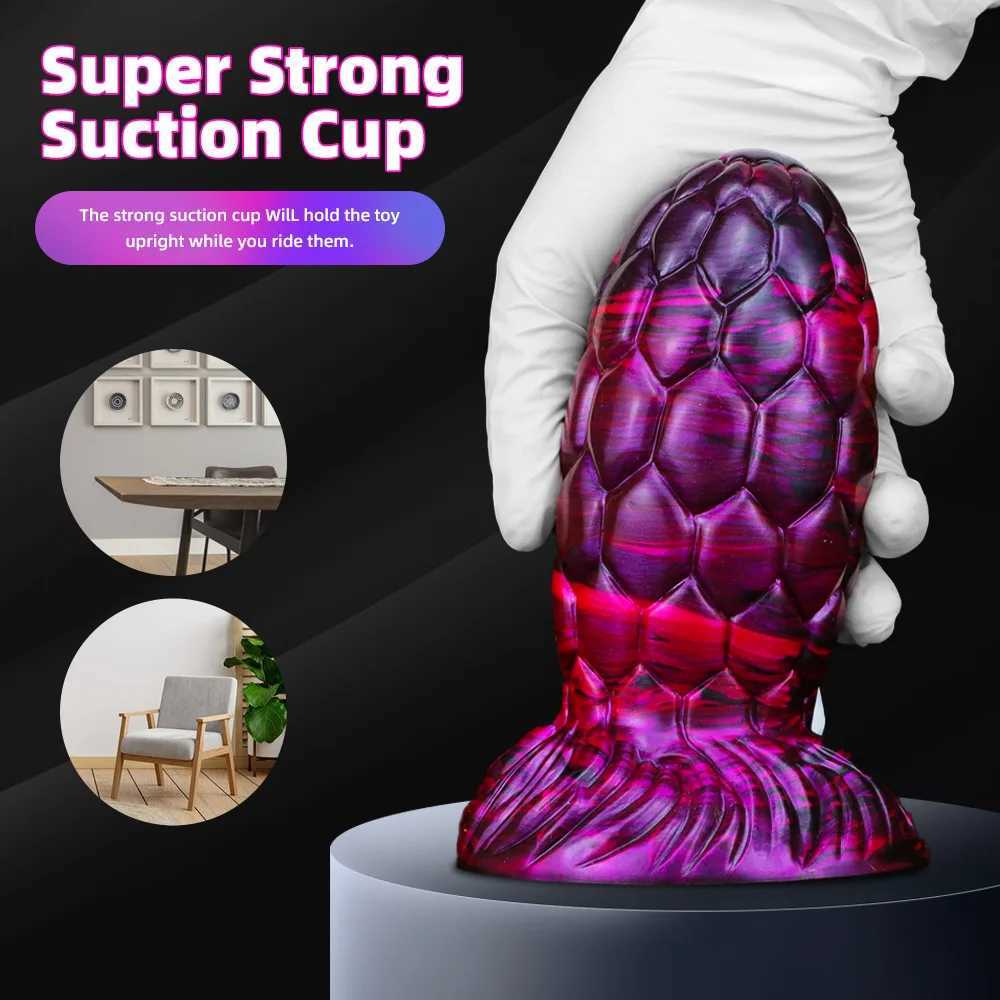 Grenade Anal Dildo Sex Toys Silicone Ball Butt Plug for Woman Analplug Prostate Massager BDSM Analded Butplug 18+ Adult ButtplugXJ250311