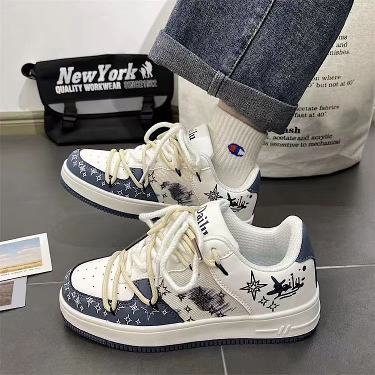 2025 Designer Spring And Summer New Shoes Internet Multi-function Men's Casual Shoes Red Graffiti Outdoor Shoes Student Couple Sports Shoes Child