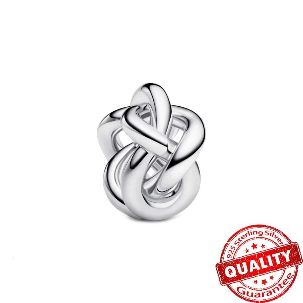 2025 Mother's day Amazing New 925 Sterling Silver Charms Love Mom Daughter Pink Charm Bead Fit S925 Snake Bracelet DIY Valentine's Day Jewel