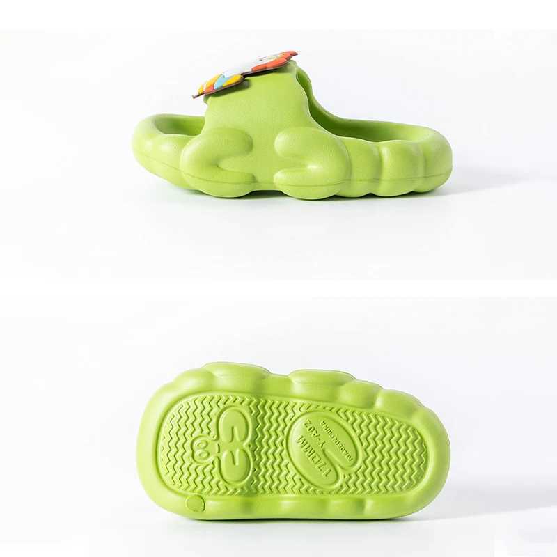Children Slippers EVA Eltra Light Soft Sole Boys Bathroom Slippers Girls Cartoon Home Slippers Multi-color Cute Bear ShoesT250311