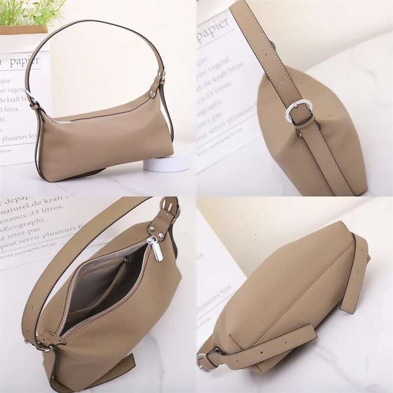2025 Fashion Trend Women Genuine Real Leather Underarm Female Small Shoulder Bag Lady Messenger Tote Handbag Spring Summer