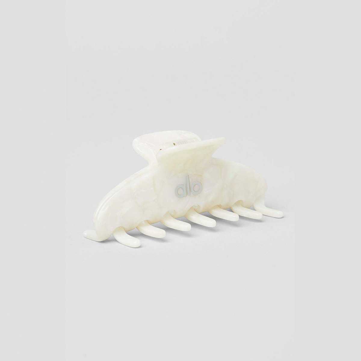 Clamps Hair Grip Metal Label Hair Accessories Female Double Ears Hollow Acetate Grip Clip Rear Head Top Clip Disc Hair Tail Clip H25311