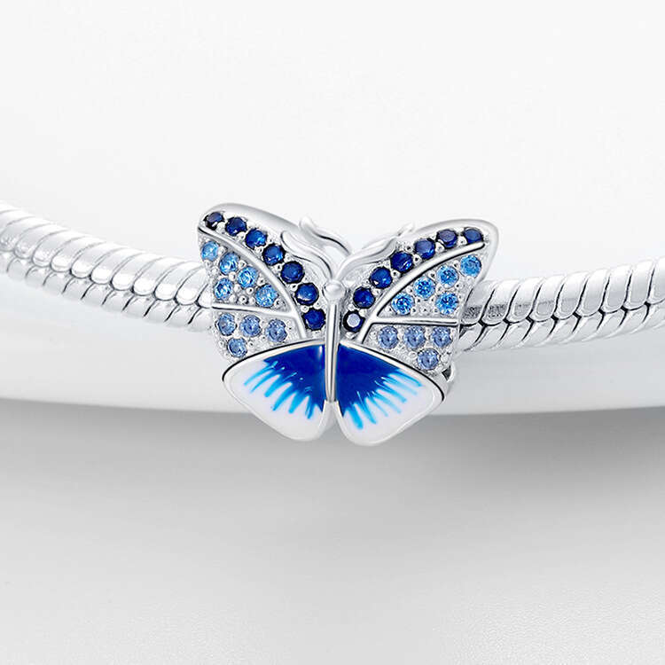 Hot selling 925 Sterling silver butterfly dragonfly bee owl Charms pendant beads Fit 925 Sterling Silver bracelet necklace DIY jewelry accessories for