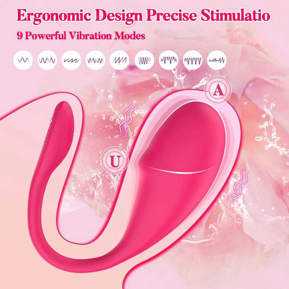 APP Woman Vibrating Egg Vaginal Massager A Point Stimulator Remote Control Of Wearable Woman Adult Sex ToysXJ250311