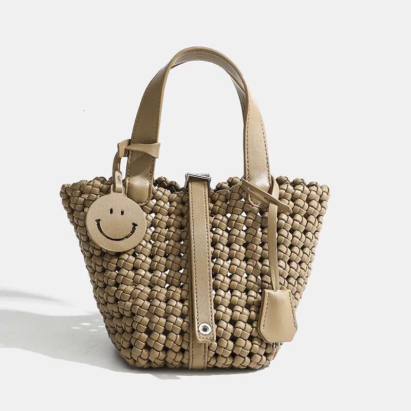 2025New Women's Shoulder Bag Smig Face Ornament Tote Windmill Structure Style For Women Fashion Elegant Handbag