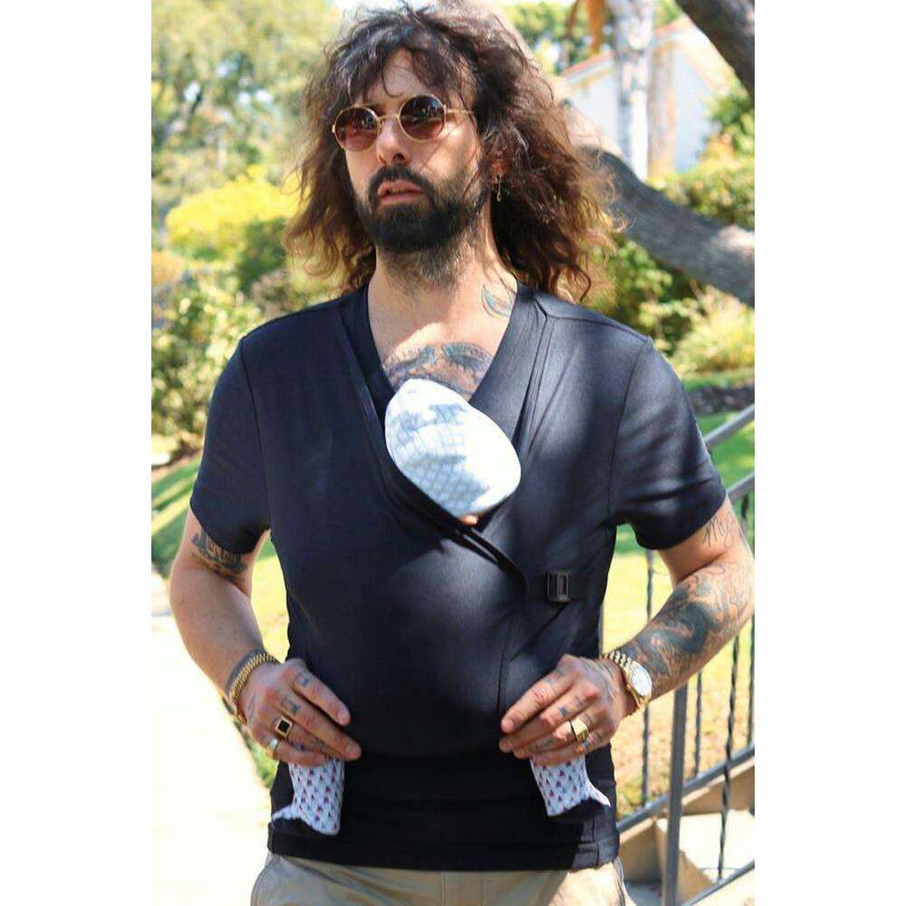 European and American Hot Selg Parent Child Dad Mom Soothing T-shirt, Tank Top, Baby Hug Clothes, Women's 2025 Versatile New Trendy Clothing Ins