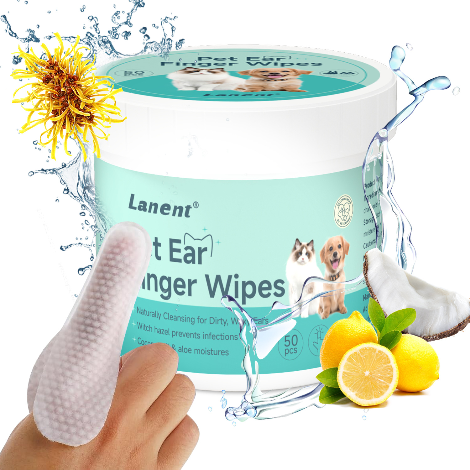 Pet ear cleaning ear drops cat and dog ear wax removal ear mite cleaning ear canal cleaning solution Cat Grooming