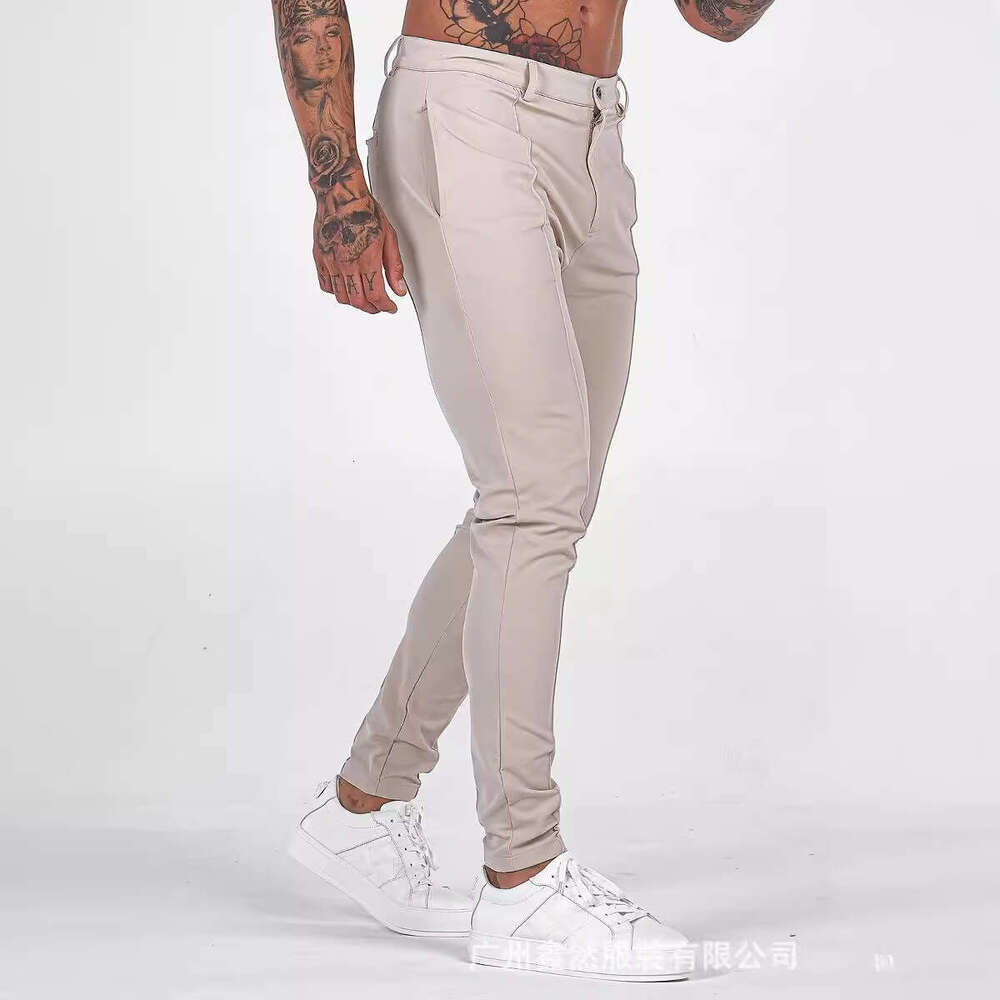 Summer Hot Selg in Europe and America Spring Men's Outdoor Slimming Straight Leg Sports Pants 2025 New Casual Fashion Trendy Clothing