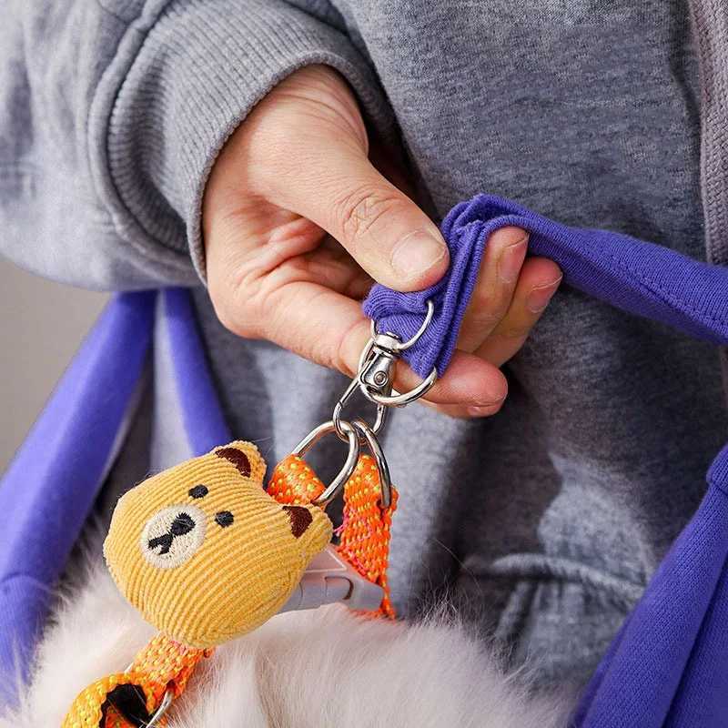 Cat Carrier Bag Pet Puppy Out Crossbody Shoulder Bag Outdoor Travel Portable Cat Puppy Sling Bag For Small Dog Pet Supplies 250205