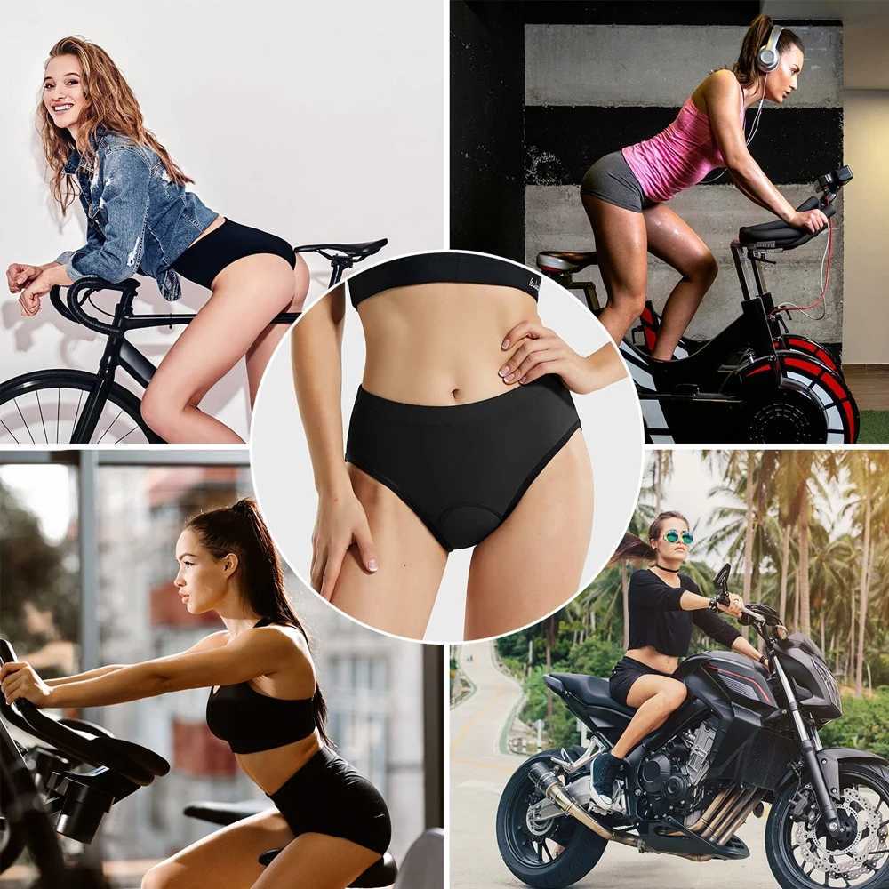 Womens Cycling Underwear MTB Bike 3D Padded Bicycle Shorts Lightweight Quick Dry Gel Cycling Knickers Underpants ShortsXJ250311
