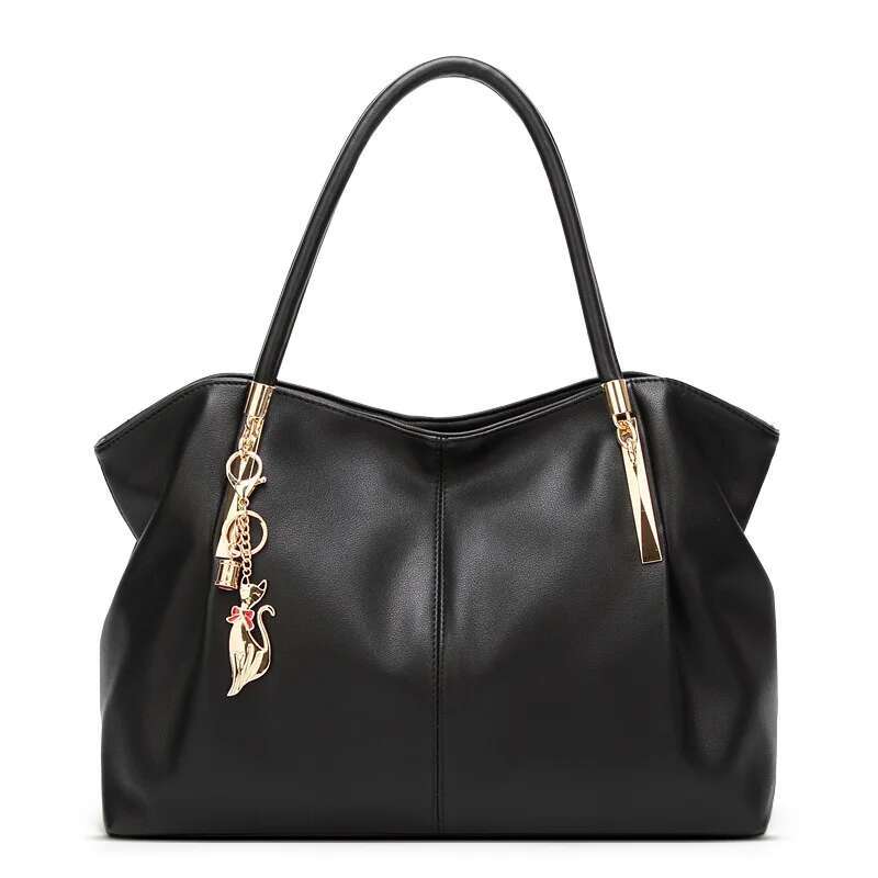 PU Leather Top-Handle Bag Ladies Shoulder Bags For Women 2024 Brand Designer Women Handbags Sac A Main Kabelka