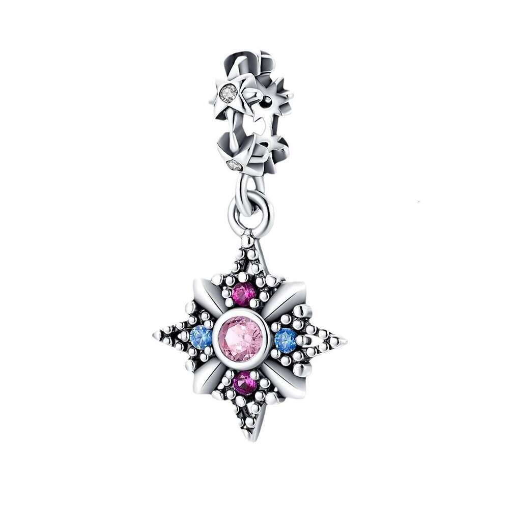 Hot selling Classical Series Romantic Starlight Charms Pendant Fit 925 Sterling Silver beads Bracelet DIY for women fashion jewelry gift