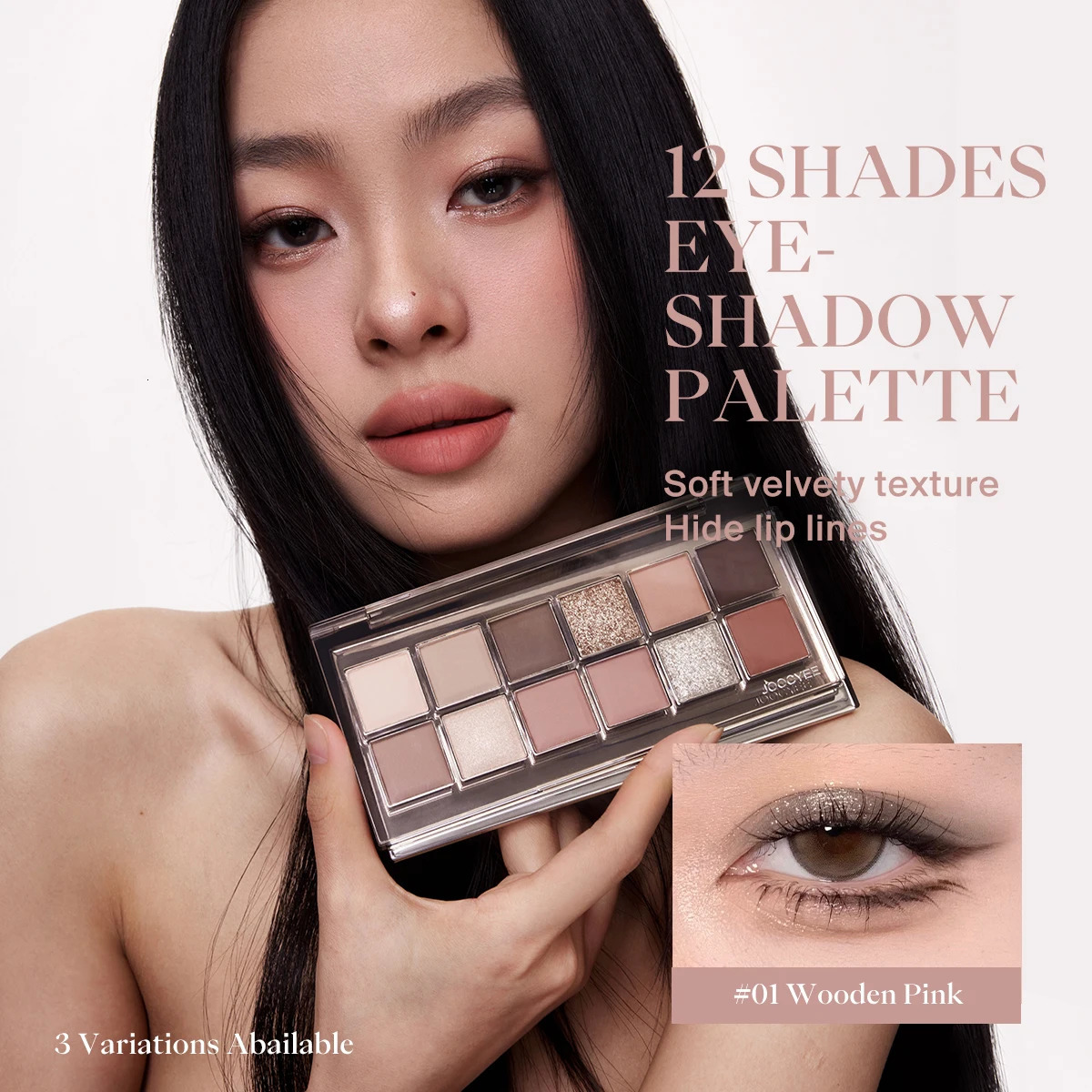 JOOCYEE 12 Shades Eyeshadow Palette 250306