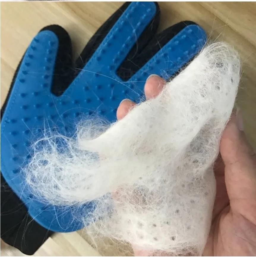 Multi-Purpose Pet Hair Cleaning Gloves with Silicone Bristles Perfect for Cats and Dogs