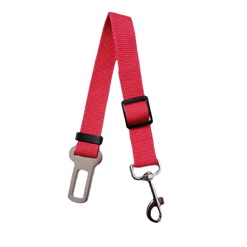 Dog Collars Adjustable Cat And Car Seat Belt for Pet Vehicle Harness Lead Clip Safety Lever Traction Accessoires