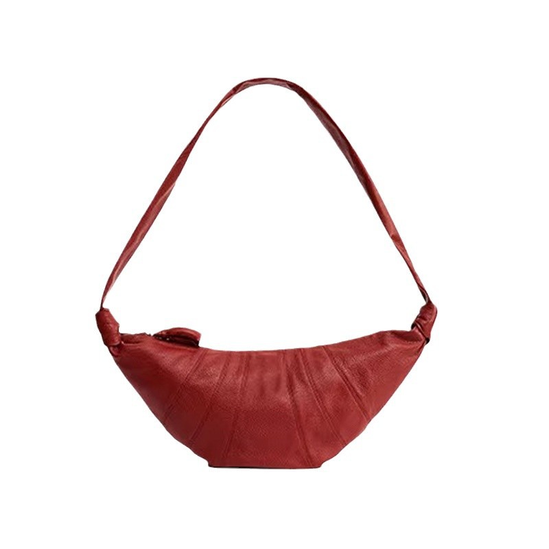 Croissant bag Croissant bag Women's messenger bag Sheepskin texture New dumpling bag